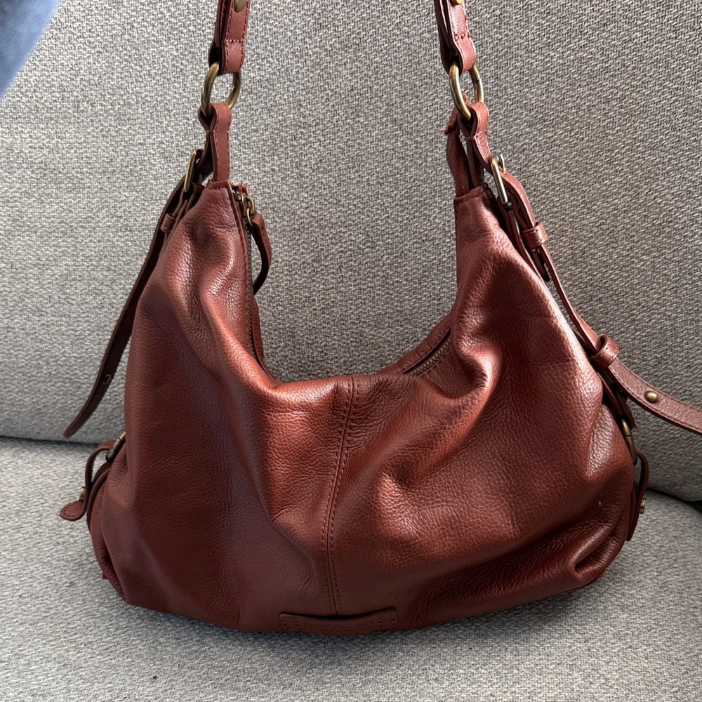 American Leather Slouchy Shoulder Bag